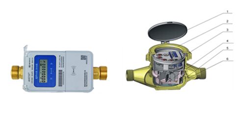 超声波水表与机械水表对比图