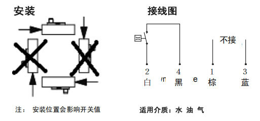 防爆型流量开关选型表